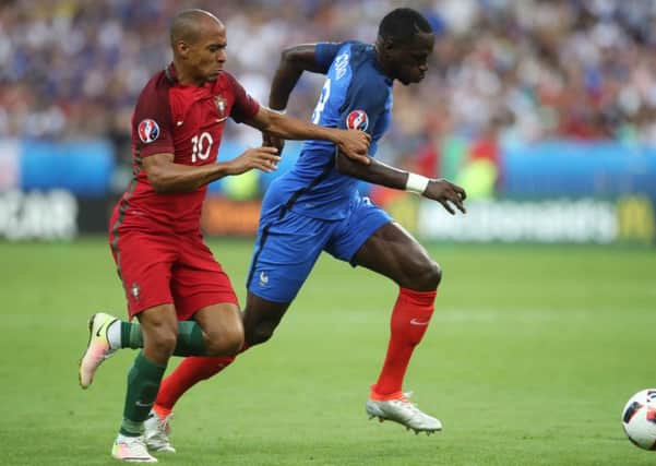 Moussa Sissoko (right) in action in the Euro 2016 final