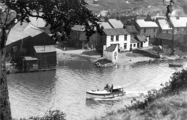 The ferry landing at South Hylton in 1936.