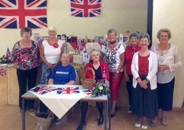 Members of St Marys Church Mothers Union at their Queen's birthday tea celebration.