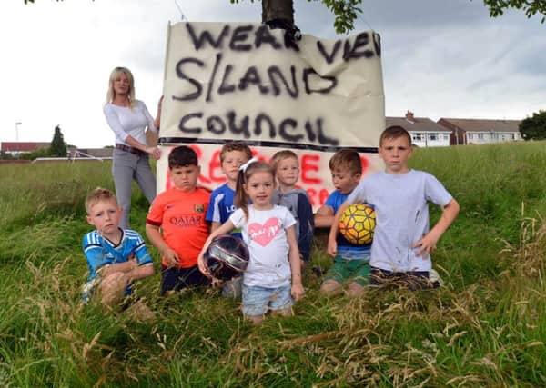 Plumtree Avenue residents and children are angry over grass not being cut by council.
Bernadine Anderson