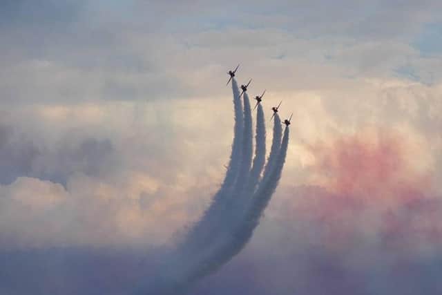 The Red Arrows at Sunderland Airshow. Picture by Wanda Stockdale.
