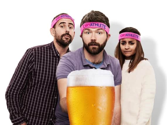 Drinkers are being urged to join Dryathlon in aid of Cancer Research UK.