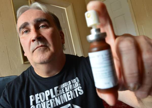 MS sufferer Steven Colborn had been prescribed the drug sativex
