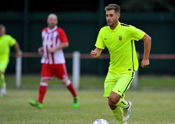 Nicky Deverdics will look to feature for Pools at home to Scunthorpe tomorrow