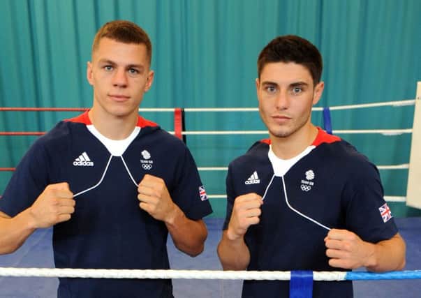 Wearside boxers Josh Kelly (right) and Pat McCormack (left)