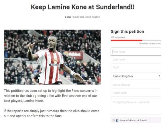 The petition to keep Kone