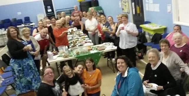 Doxford Park Weight Watchers members at their World's Biggest Coffe morning event last year.