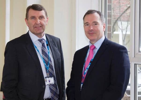 Chief executive Ken Bremner, left, and deputy executive Steve Williamson, will see their new roles cover both Sunderland and South Tyneside.