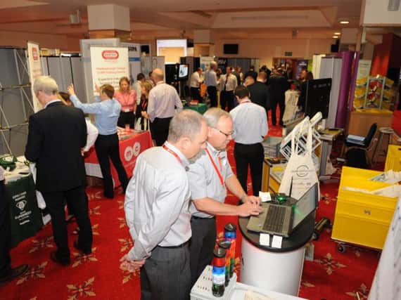 Last year's North East Automotive Alliance Expo event at the Stadium of Light.