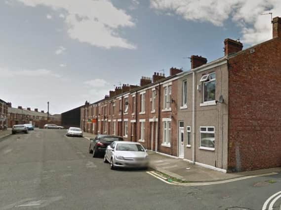 The man was attacked at his home in Victoria Avenue, Wallsend. Pic: Google Maps.