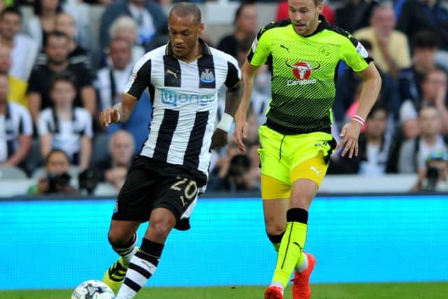 Newcastle United 4 Reading 1 Championship St James Park 16th August 2016. Picture by FRANK REID