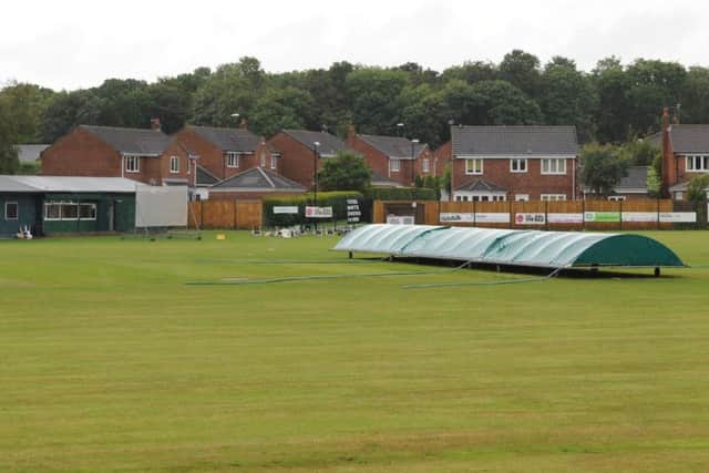 Rain stops play at Washington, where the weekend clash with Willington did not even get started.
