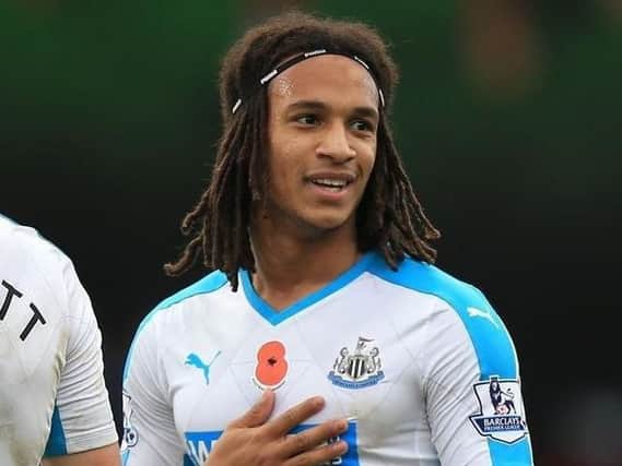 Kevin Mbabu has made five first-team appearances for Newcastle United.