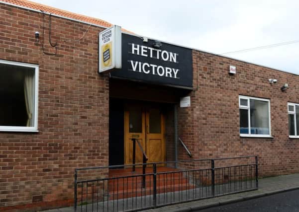 Hetton Victory Club, Richard Street, Hetton.