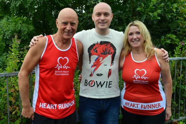 John Archer and Maureen Keith are to take part in the Great North Run for British Heart Foundation. Middle John Archer (jnr)