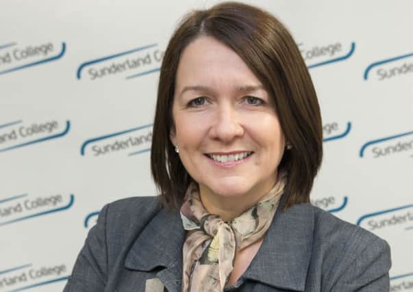 Ellen Thinnesen, principal and chief executive at Sunderland College.
