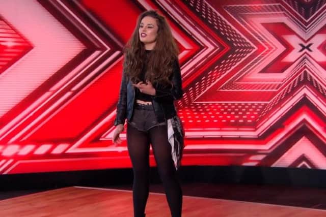Samantha Lavery wowed The X Factor judges with her rendition of the Ellie Goulding song Explosions.