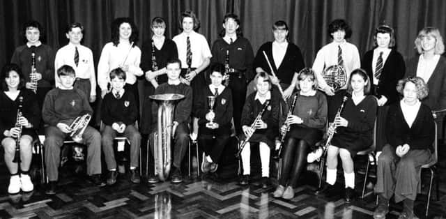 The High Tunstall School Band which visited Berck-Sur-Mer in France and won the Adventure Travel International music festival.