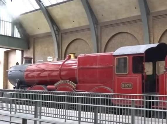 Are you disappointed not to be travelling to Hogwarts today? Picture: Theme Park Review on YouTube.