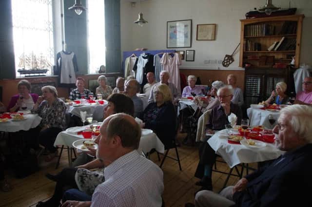 Members of Sunderland Old Township Heritage Society enjoyed their
 cheese & wine social evening at Donnison School in Sunderlands East End.