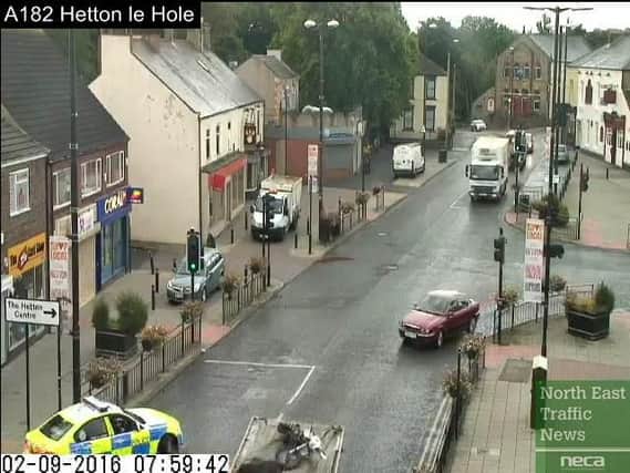Front Street, in Hetton. Picture courtest of North East Traffic News.