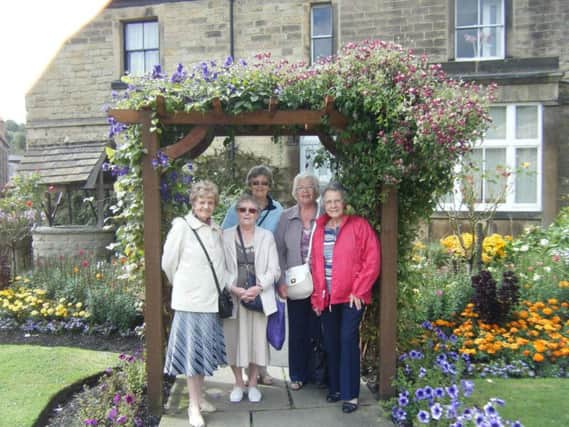 Members of Sunderland Townswomen's Guild on their trip to Chester.