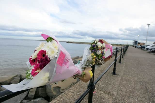 Teenage victim of a Sunderland sea tragedy as 17-year-old Liam Hall, flora tribute at Roker Beach
