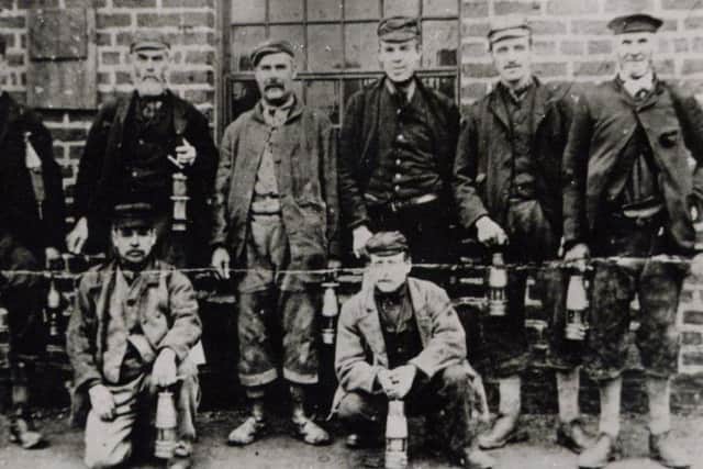 Some of the early miners.