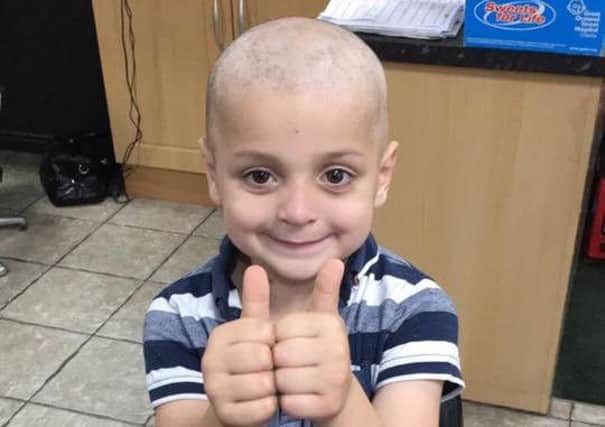 Stars are backing youngster Bradley Lowery's appeal.
