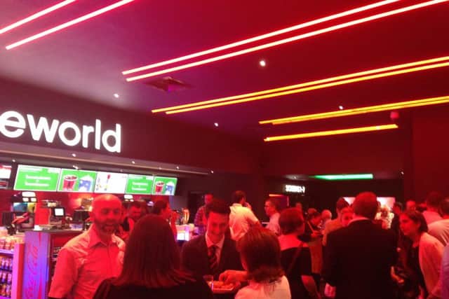 The crowd fills Cineworld's hall for its gala night.