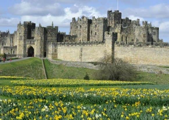Alnwick Castle: Home of Harry Potter.