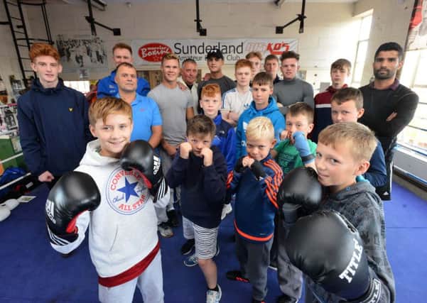 Members of Sunderland ABC ahead of their first show