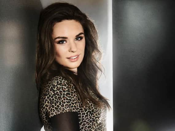 Samantha Lavery sang Impossible on last night's X Factor live show.