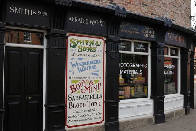 The new Pharmacy and Photography Shop at Beamish Museum.  Picture by FRANK REID