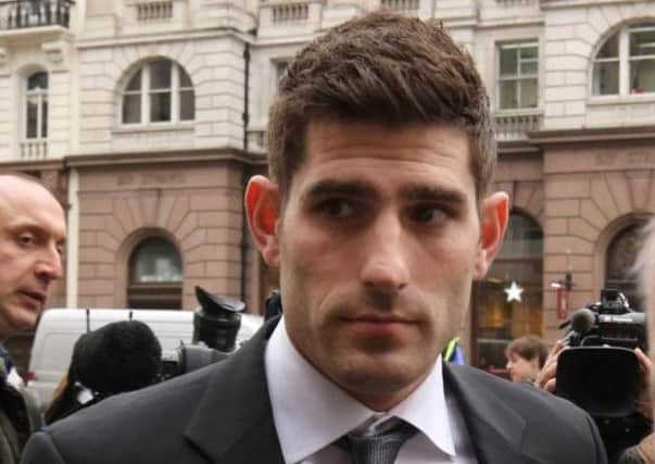 Footballer Ched Evans, who has been found not guilty or rape by a jury.