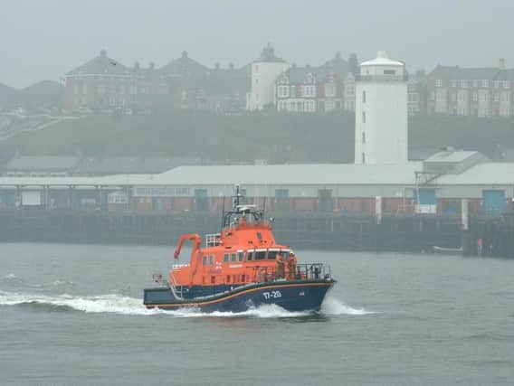 The Tynemouth Volunteer Lifeboat.