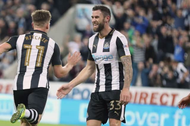 Newcastle United's Daryl Murphy.