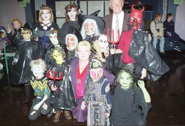 Parkside children's Halloween Party  at Parkside Social Club
 October1995