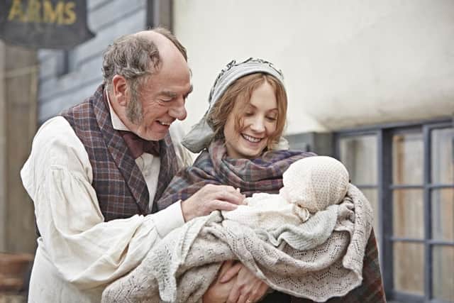 From ITV

DARK ANGEL

EPISODE 1

Pictured: JOANNE FROGGATT as Mary AnnALUN ARMSTRONG as George Stott.


 (C) ITV Plc