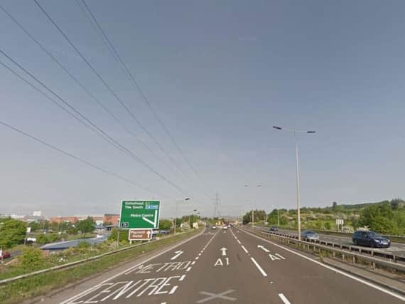 The A1 at the Metrocentre. Pic: Google.