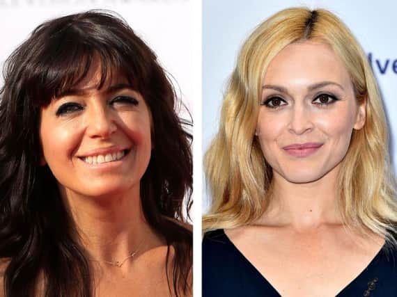 Claudia Winkleman and Fearne Cotton will host the awards in December. Picture: Press Association.