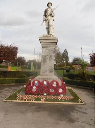 Silksworth War Memorial.