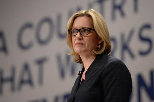 Amber Rudd. Picture by PA.