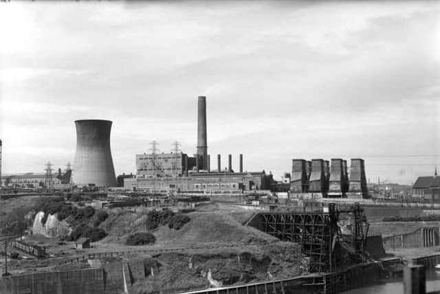 Sunderlands power station dominated the river skyline.