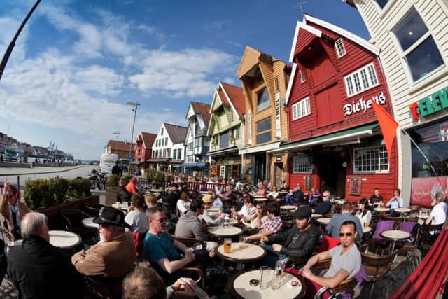 Some of Stavanger's many bars and clubs