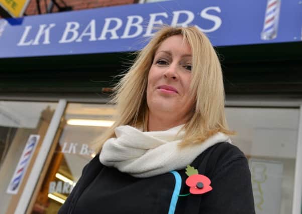 LK Barber's Lana Kennedy is offering free hair cuts to veterans in the run up to Remembrance Sunday.