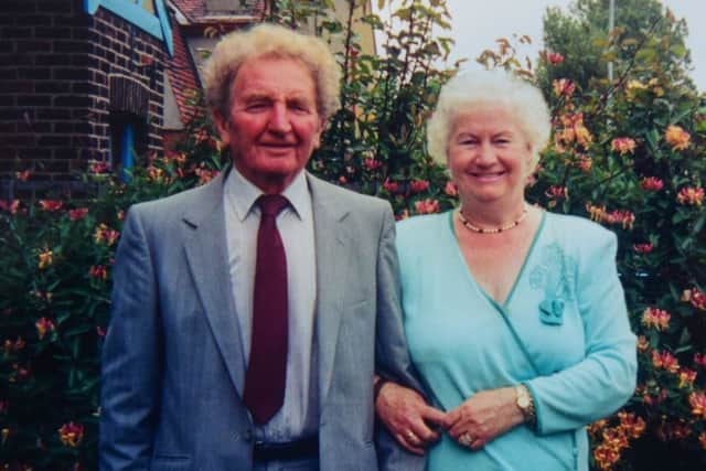 The late John Brook and his wife Maureen.