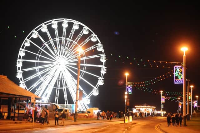 The big wheel has been a draw for visitors on Sunderland's seafront during the city's illuminations.