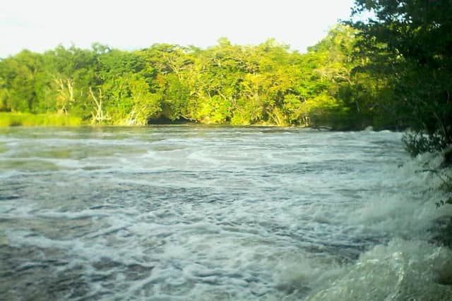 The Candelaria river on Mexico's Yucatan Peninsula, where three Britons spent five days stranded in a jungle. Pic: Ninth Wave Global.