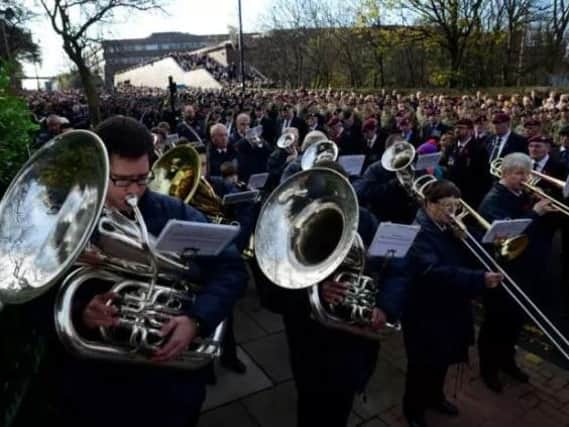 Previous Armistice Day commemorations in Sunderland.